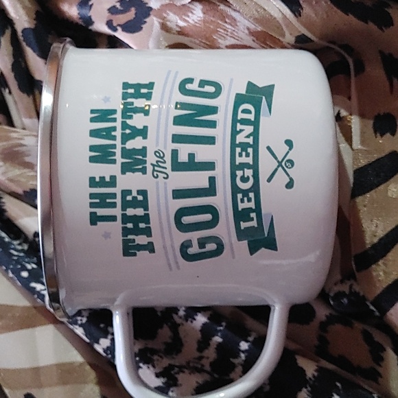 👌Golfing Legend Metal Cup - Picture 2 of 4